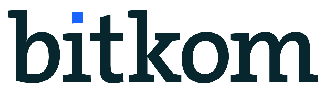 Partner: Logo bitkom - schwarzer Schriftzug 
